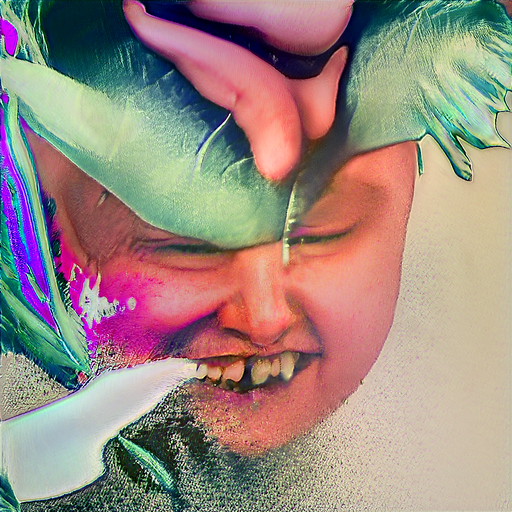 Sample output generated with TURRRBO — Synthetic Portraits